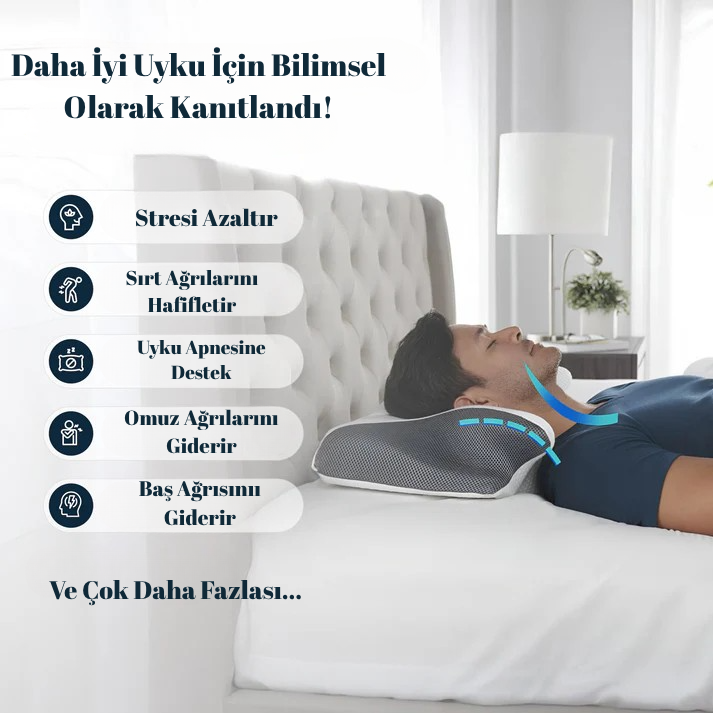 Hafızalı Omuz Boyun Ağrısı Giderici Yastık